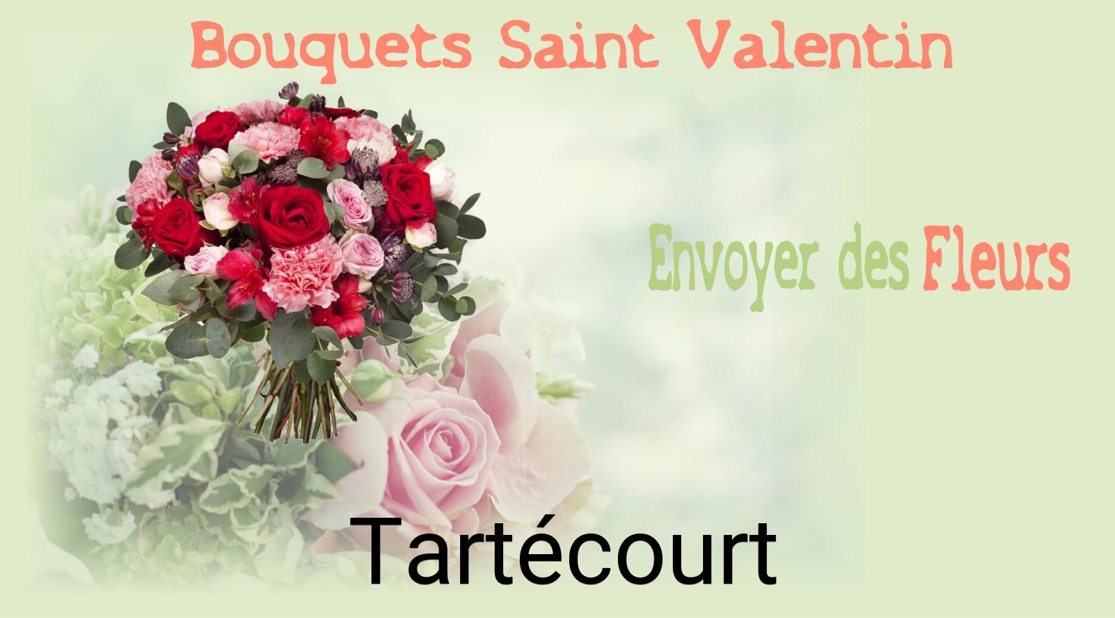 Roses de Saint-Valentin livrées à Tartécourt